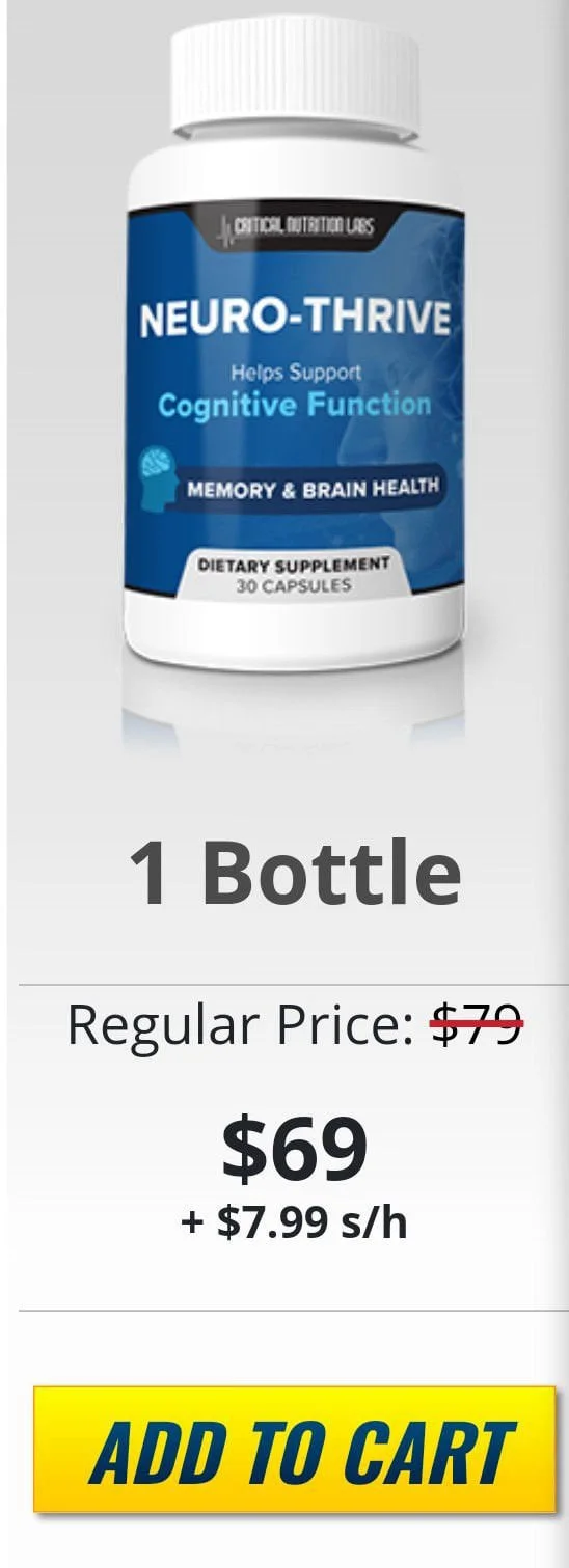 Order Neuro-Thrive 1 bottle